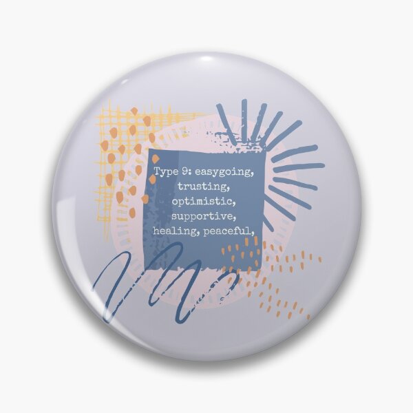 Item preview, Enneagram Type 5 Five Personality Test Myers Briggs Watercolor Stars Celestial Pink Lilac designed and sold by BohoStudio.