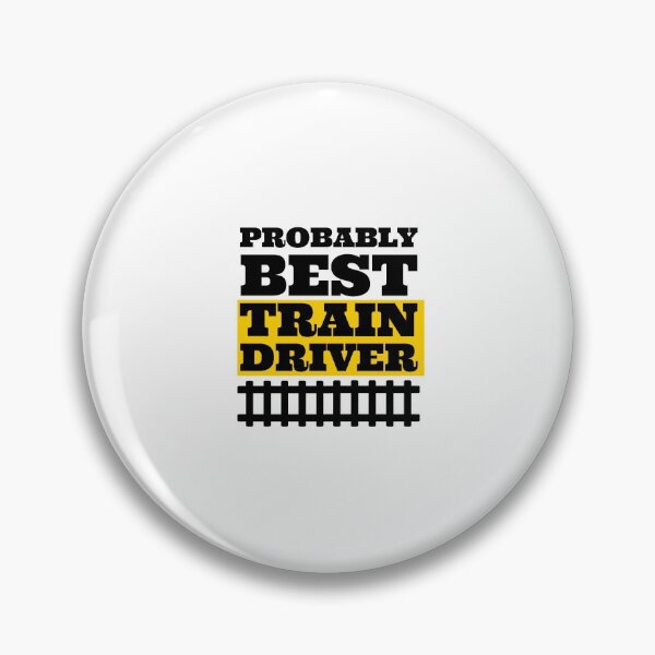 Item preview, Probably best train driver train driving t shirt  designed and sold by Tropical Blood.