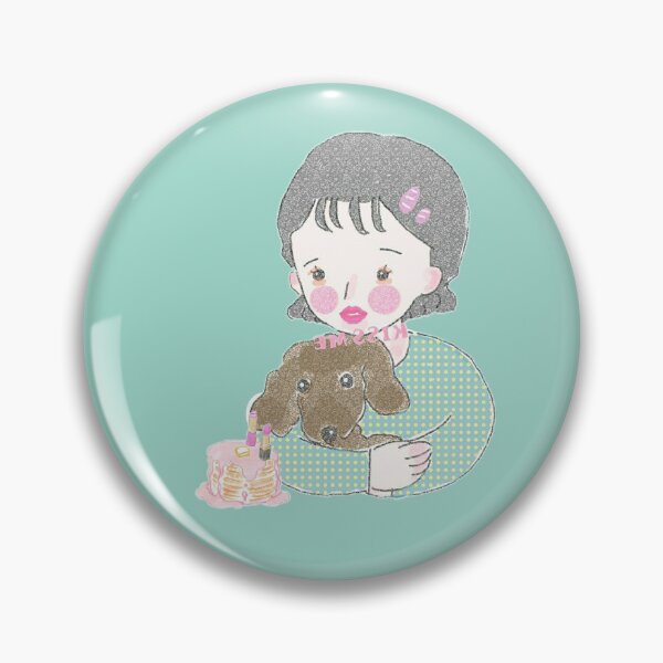 Item preview, girl and cute puppy designed and sold by OhLalaOlive.