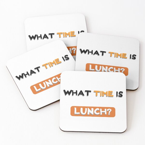 Item preview, What Time Is Lunch? designed and sold by Cupart.