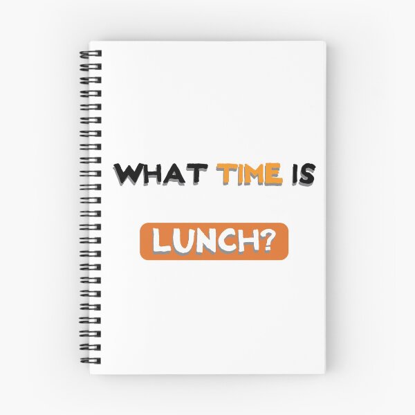 Item preview, What Time Is Lunch? designed and sold by Cupart.