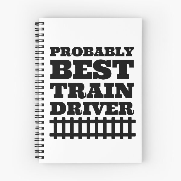 Item preview, Probably best train driver minimalist tshirt  designed and sold by Tropical Blood.