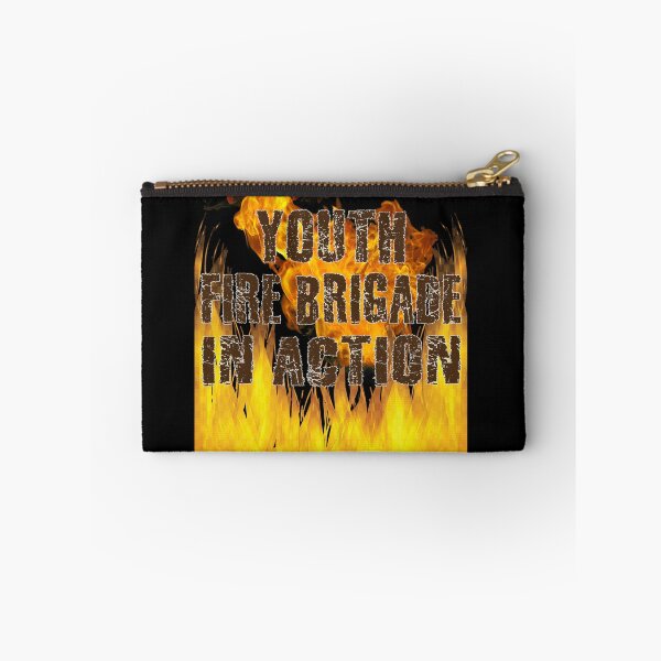 Item preview, Youth Fire Brigade In Action! Fire Motif designed and sold by Zuepfelmuetzen.