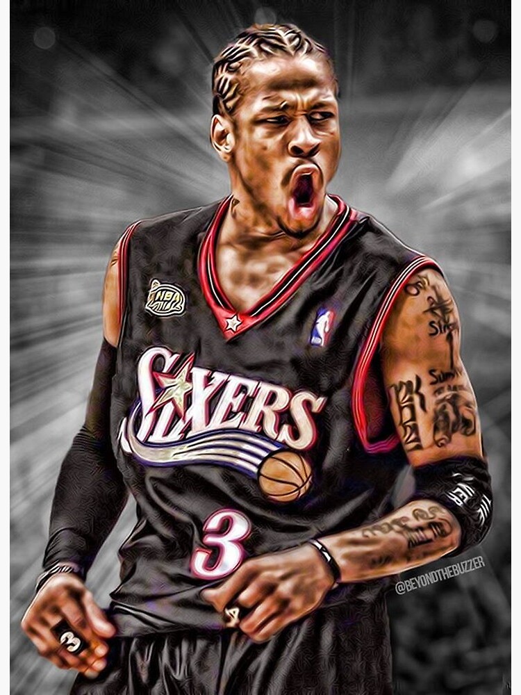 Allen Iverson Wallpaper  Art Print for Sale by javasreiki24