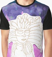 Mask of Carnevale Graphic T-Shirt