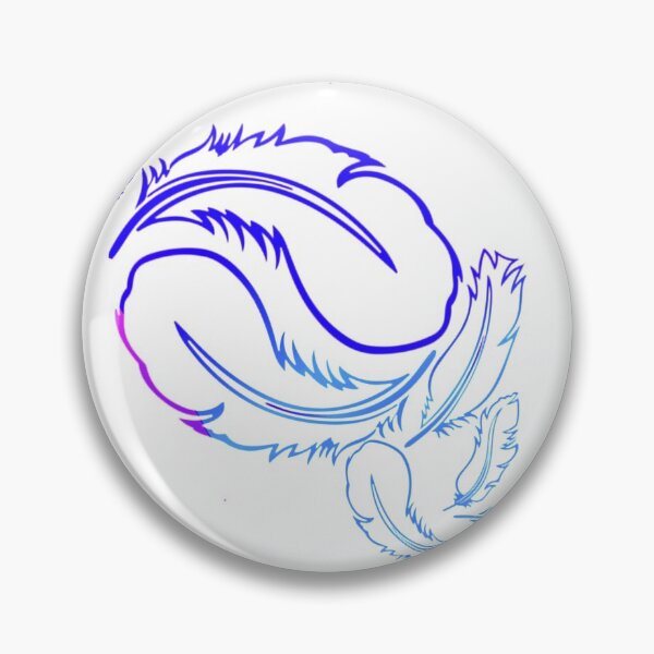 Item preview, wavy colorful Feathers sticker designed and sold by ninoni.