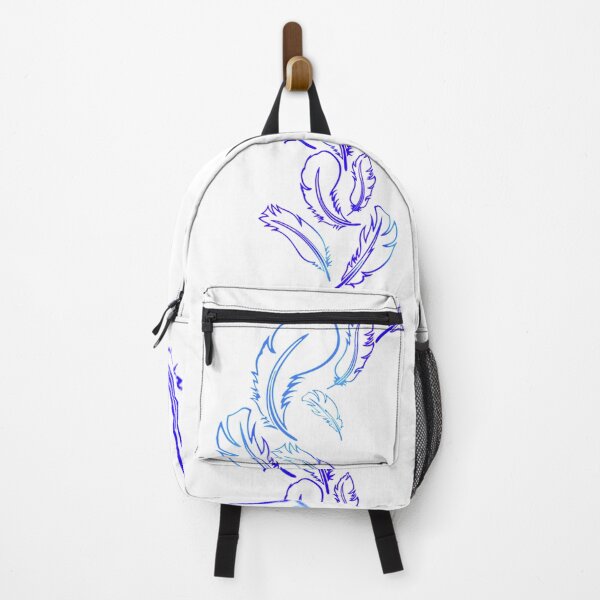 Item preview, wavy colorful Feathers sticker designed and sold by ninoni.