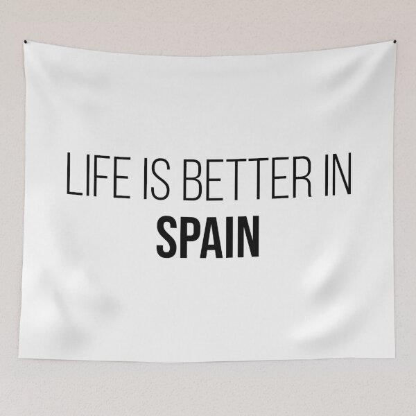 Item preview, Life is better in Spain designed and sold by XCIV.