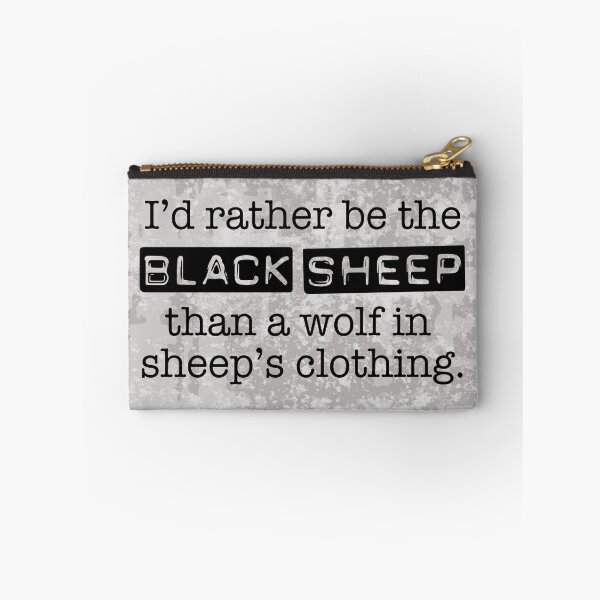 Item preview, Labeled the Black Sheep designed and sold by Maria Garcia.