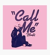Blondie Music Cover Photographic Print