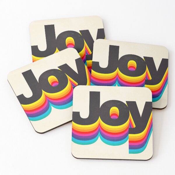 Item preview, Joy: Retro Typography Edition designed and sold by karanwashere.
