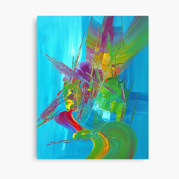 Le marchand d eventails Impression sur toile