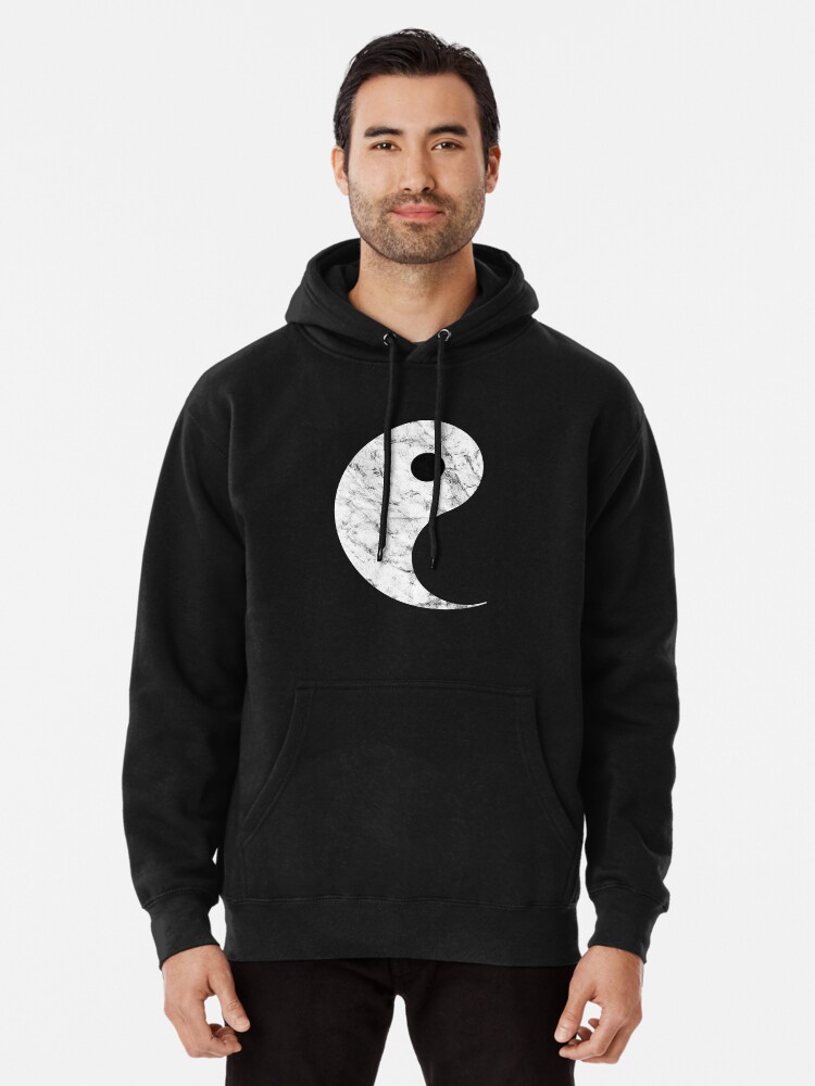 Yin and yang couple hot sale hoodies