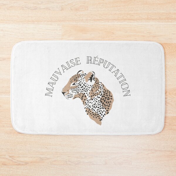 Item preview, Mauvaise Reputation - French for Bad Reputation - Typography and Jaguar designed and sold by Mars Babe.