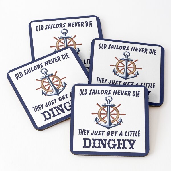 Item preview, OLD SAILORS NEVER DIE : Vintage Saying Print designed and sold by posterbobs.