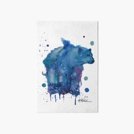 Water Color State, with flowers Kitchen Towel — Polar Bear Gifts