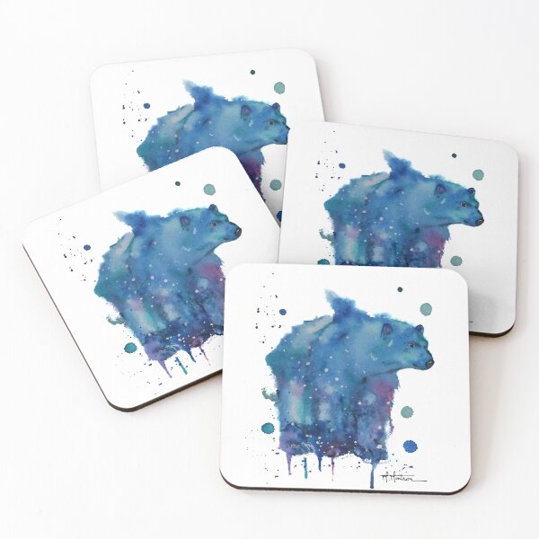 Item preview, Polar bear in watercolor designed and sold by Maryse-Montron.