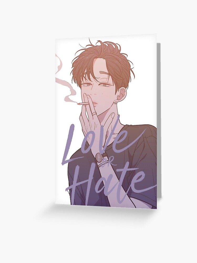 Love Or Hate Manhwa Choi Jowoon Lee Haesoo Greeting Card For Sale By Shilula Redbubble