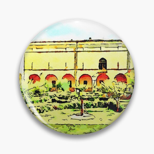Item preview, Istituto Emiliani: garden inside the cloister of the convent designed and sold by Giuseppe Cocco.