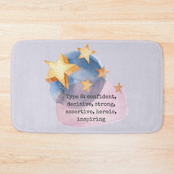 Item preview, Enneagram Type 8 Eight Personality Test Myers Briggs Watercolor Stars Celestial Pink Lilac designed and sold by BohoStudio.