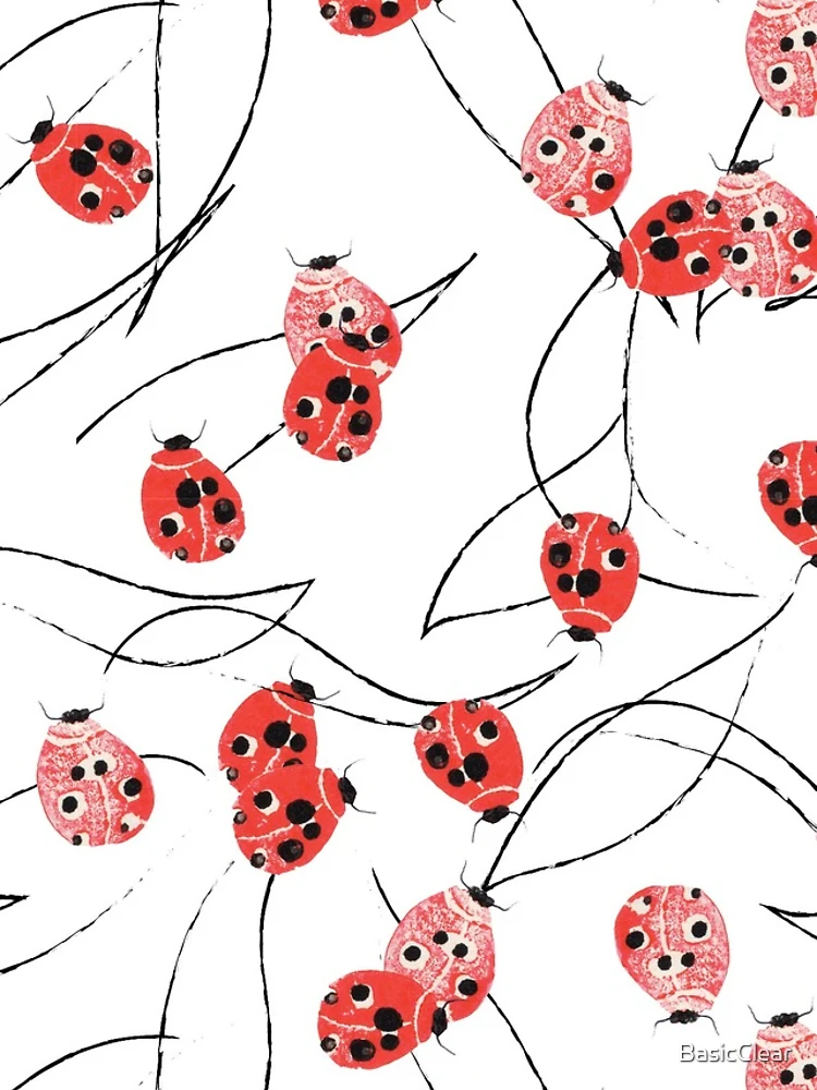 Thumbnail 4 of 4, iPhone Case, Ladybug pattern designed and sold by BasicClear.