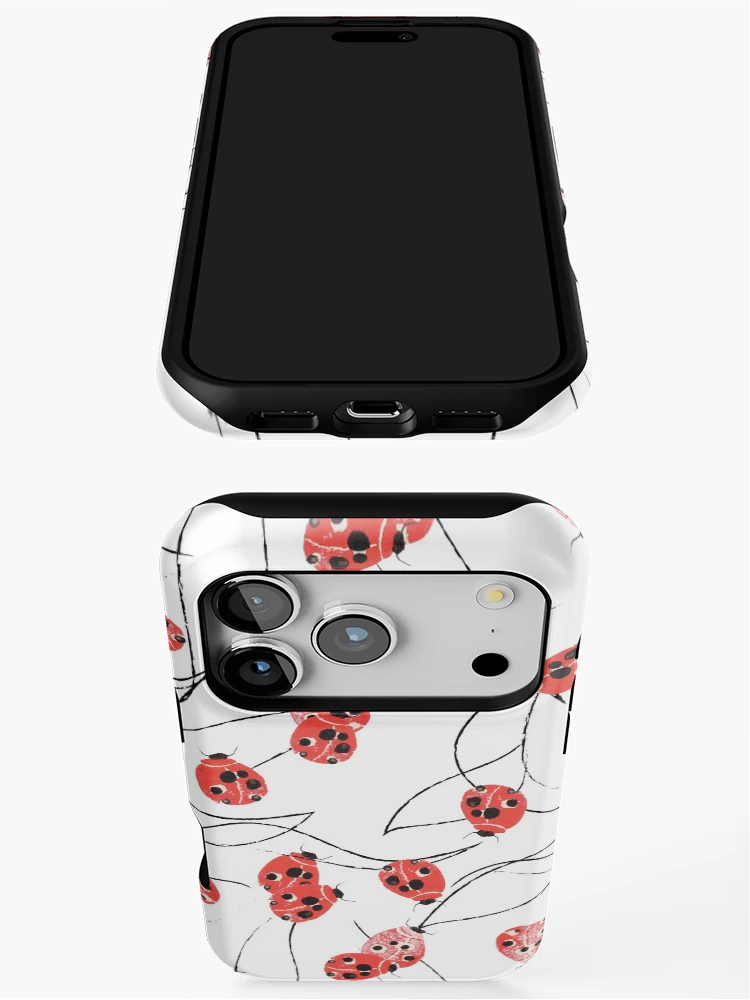 Thumbnail 3 of 4, iPhone Case, Ladybug pattern designed and sold by BasicClear.