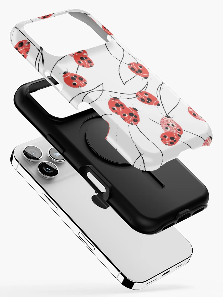 Thumbnail 2 of 4, iPhone Case, Ladybug pattern designed and sold by BasicClear.
