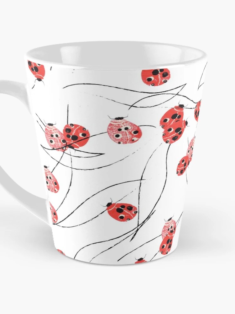 Thumbnail 3 of 4, Coffee Mug, Ladybug pattern designed and sold by BasicClear.