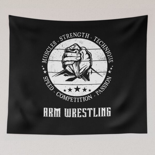 Item preview, Arm Wrestling Armwrestling fun Saying Arm Wrestler designed and sold by Renergie.
