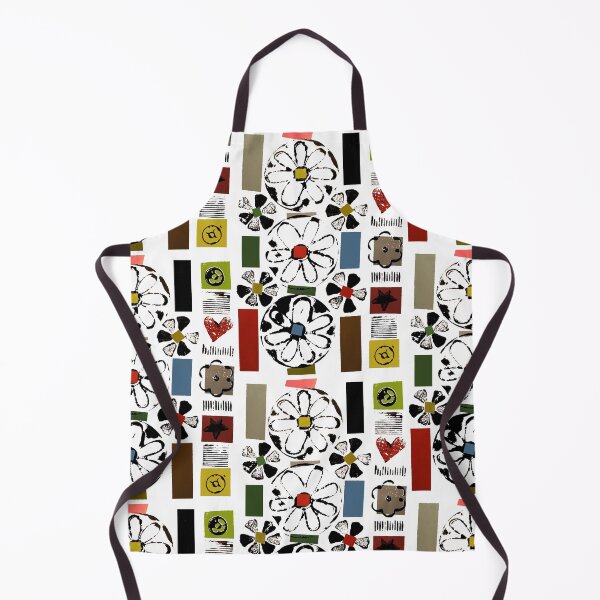 Item preview, flower & heart stamp & collage designed and sold by alisondexter.