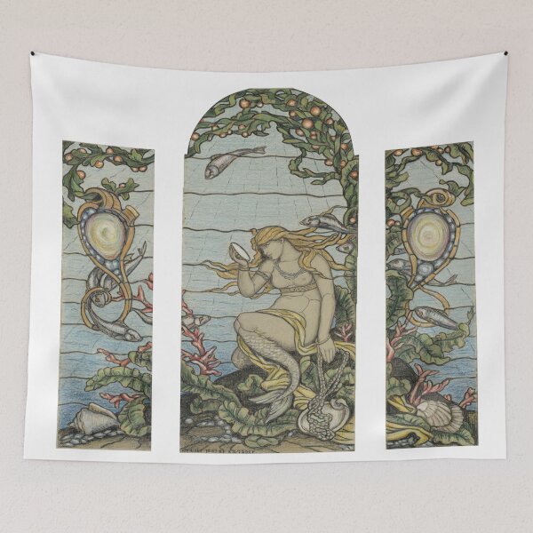 Item preview, Mermaid Stained Glass designed and sold by LaRanchera.