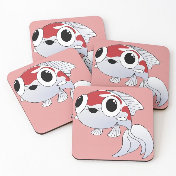 Item preview, Cute and Derpy Koi Fish designed and sold by ACreativeFish.