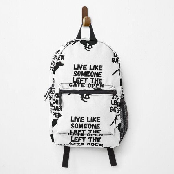 Item preview, live like someone left the gate open designed and sold by Sinovius.