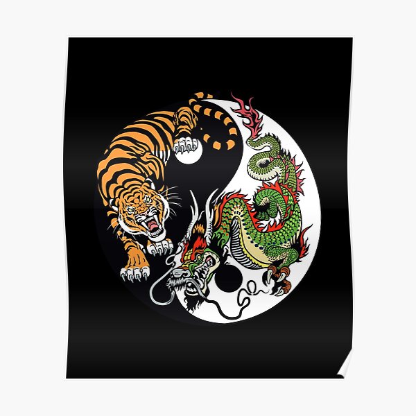 Tiger And Dragon Stickers for Sale  Redbubble