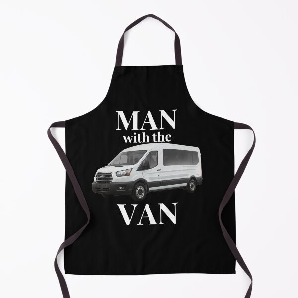 Item preview, Man with the Van (transit family man) medium roof white designed and sold by DAN13L.