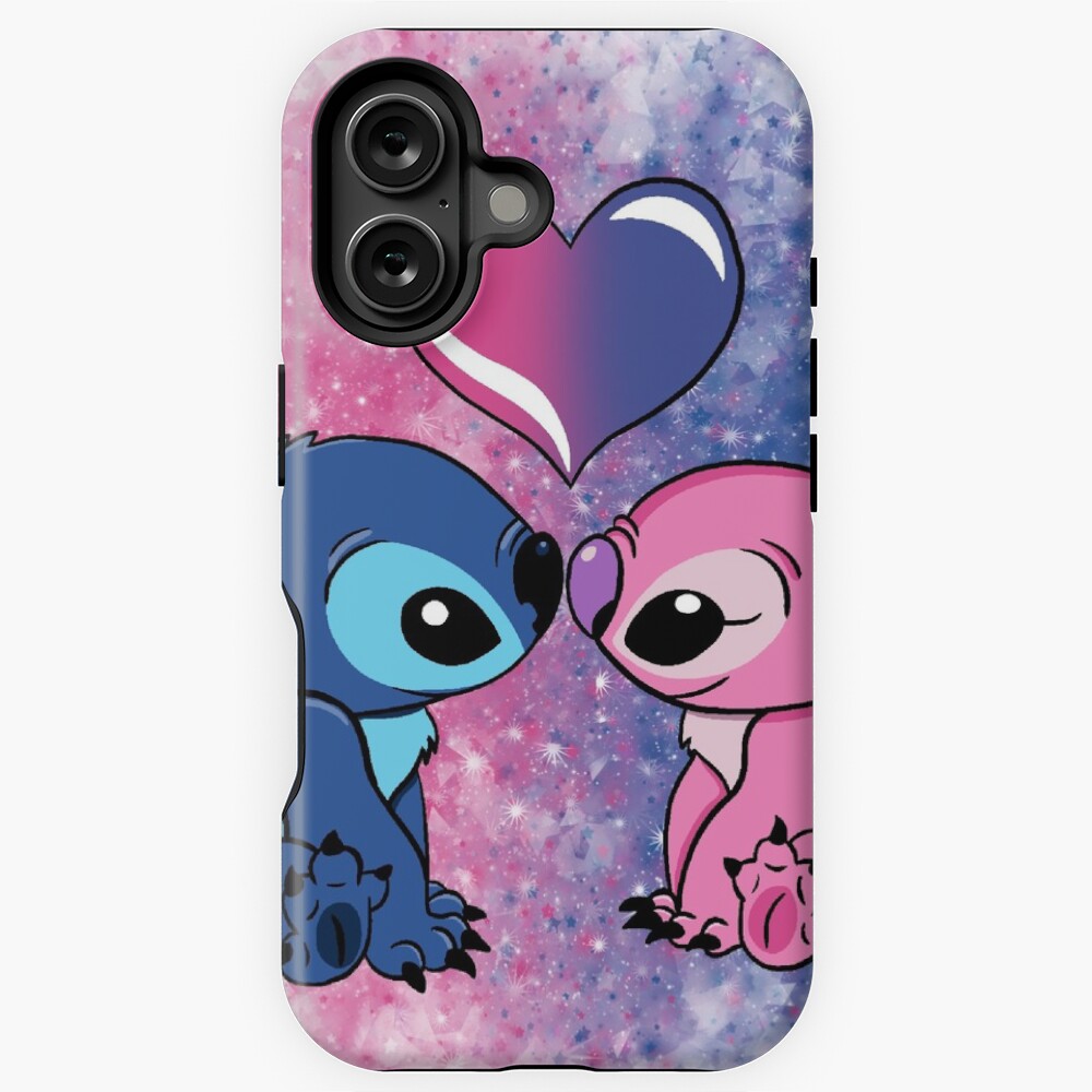 Stitch and Angel  iPhone Case