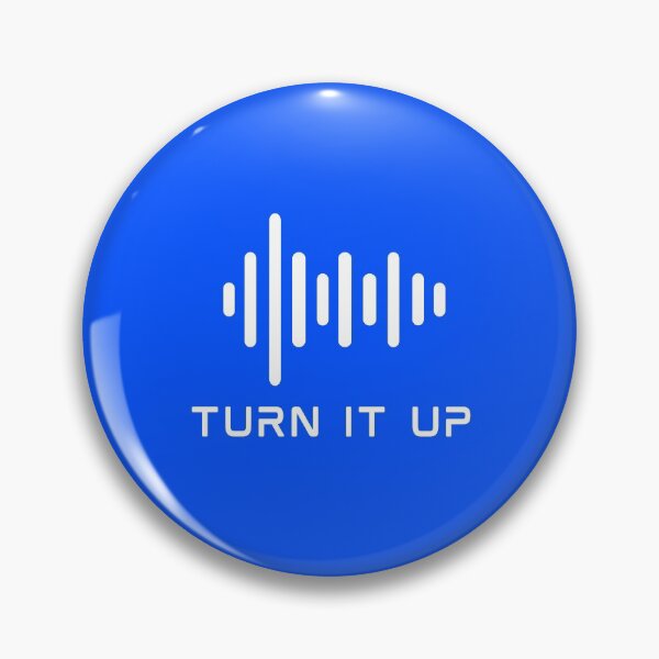 Item preview, Turn It Up Blue designed and sold by Voxarto.
