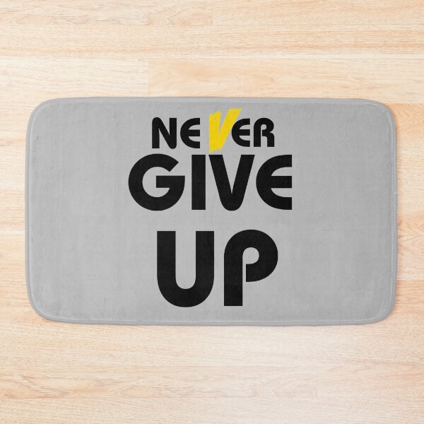 Item preview, Never Give Up designed and sold by PabloBasma.