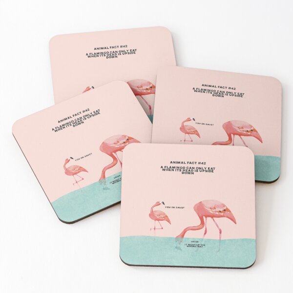 Item preview, Datos de los animales - Flamin-tragos designed and sold by flockadoodle.