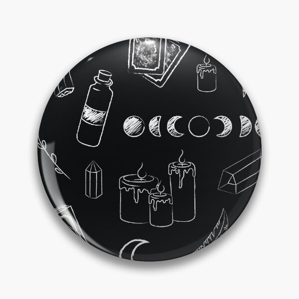 Artikelvorschau, Witchy Stuff in Schwarz entworfen und verkauft von Christina McEwen.