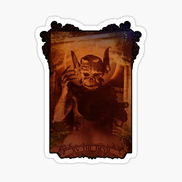XV THE DEVIL Sticker