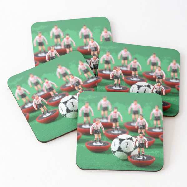 Item preview, Sunderland/ Brentford/ Sheffield Utd retro subbuteo football team designed and sold by Subsnapper 73.