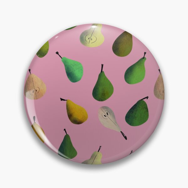 Item preview, Pears pattern in pink background designed and sold by Aidi Riera.