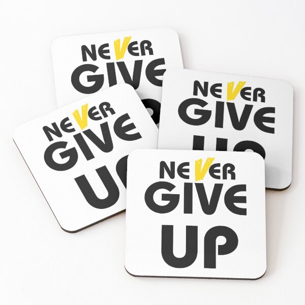 Item preview, Never Give Up designed and sold by PabloBasma.