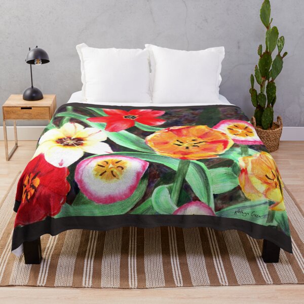 Item preview, Colorful Spring tulips designed and sold by Kathryn Green.