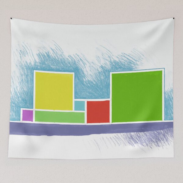 Item preview, The City of Multycolor Squares "A" designed and sold by Istvan Ocztos.