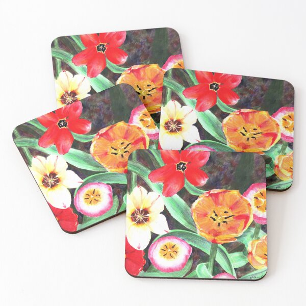 Item preview, Colorful Spring tulips designed and sold by Kathryn Green.