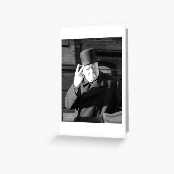 Item preview, Winston Churchill V Day V Sign 1945 designed and sold by WallArt01.