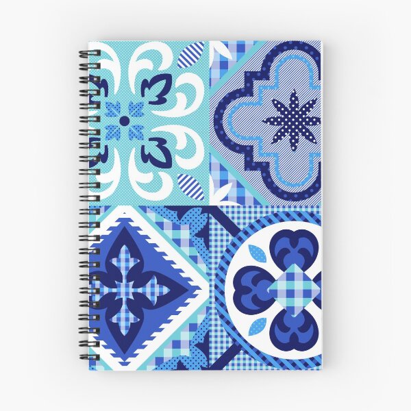 Item preview, Blue Tile Patchwork designed and sold by pakanta.