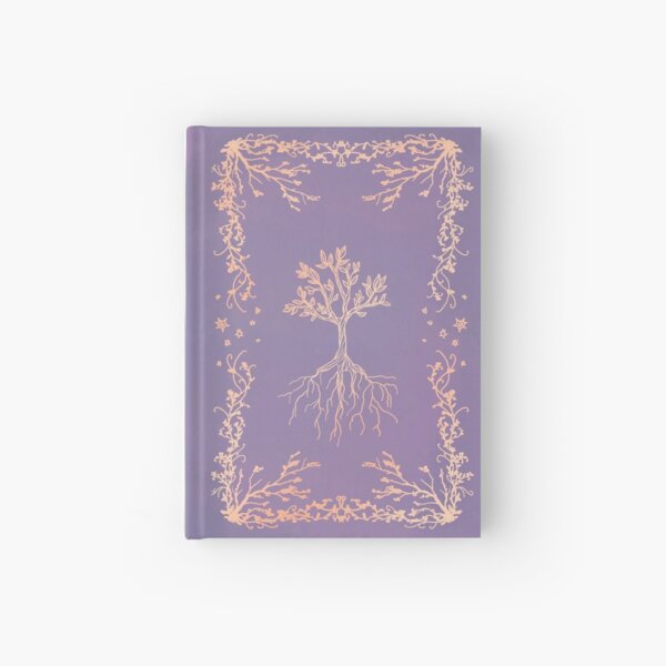Wild Roots Journal - Deep Lavender Hardcover Journal